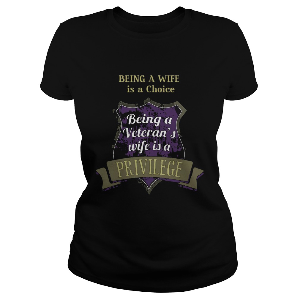 Being A Wife Is A Choice Being A Veteran's Wife Is A Privilege Ladiestee