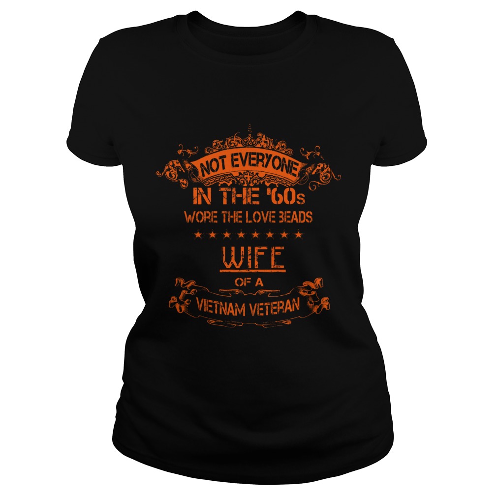 Wife Of A Vietnam Vet Ladies Tee