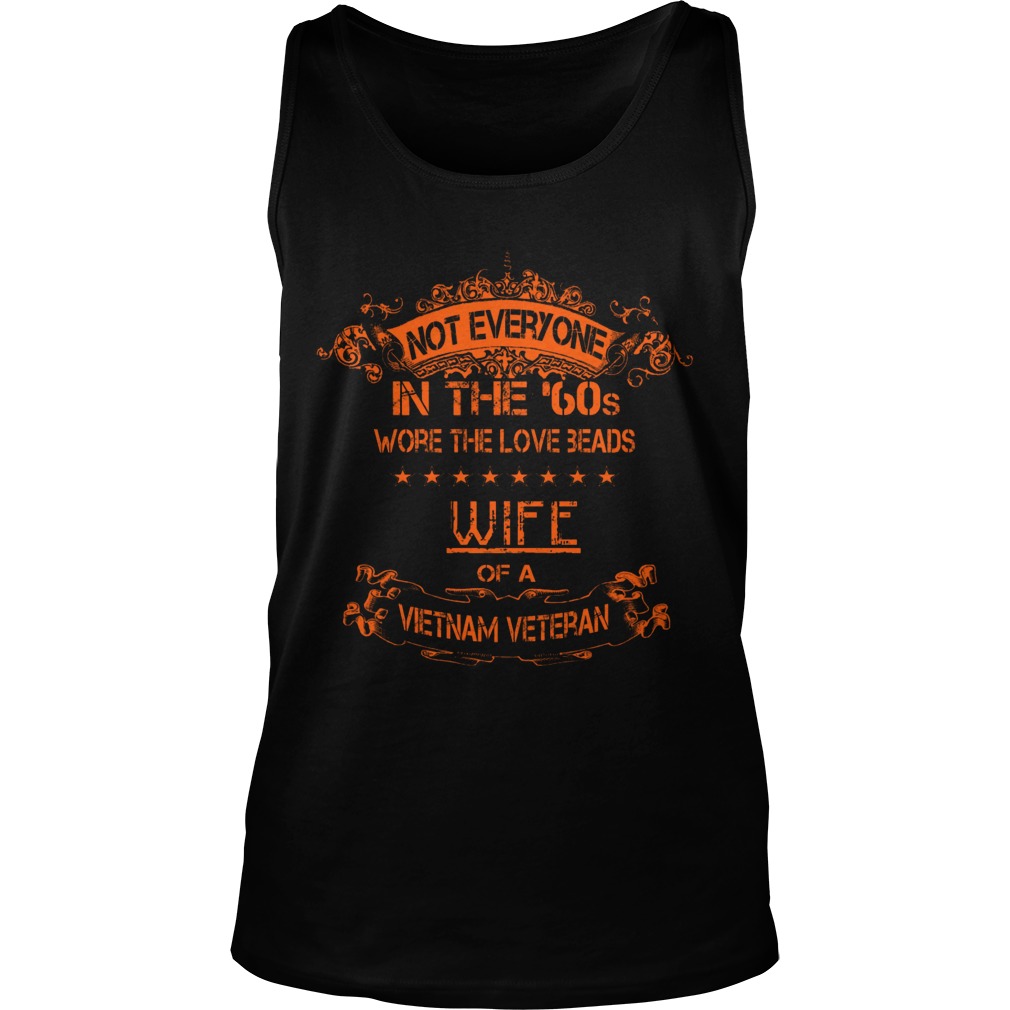 Wife Of A Vietnam Vet Unisex Tank Top