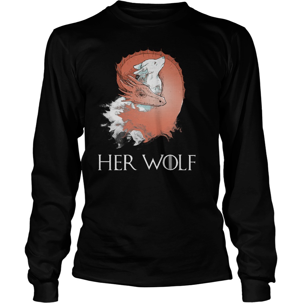 Wolf Game Thrones Longsleeve