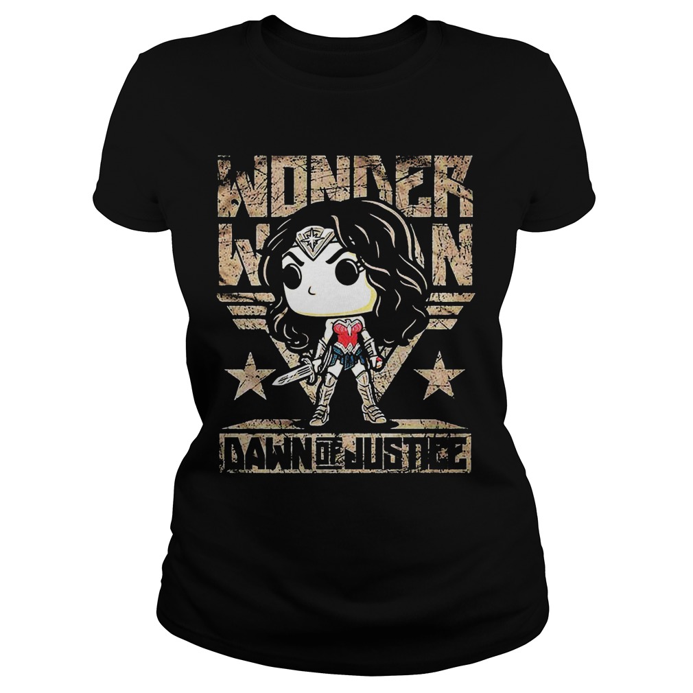 Wonder Woman Dawn Justice Ladies Tee