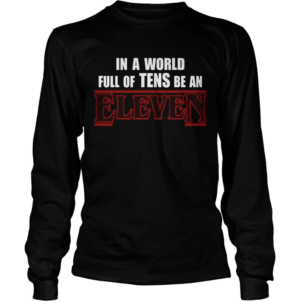 World Full Tens Eleven Girl Longsleeve