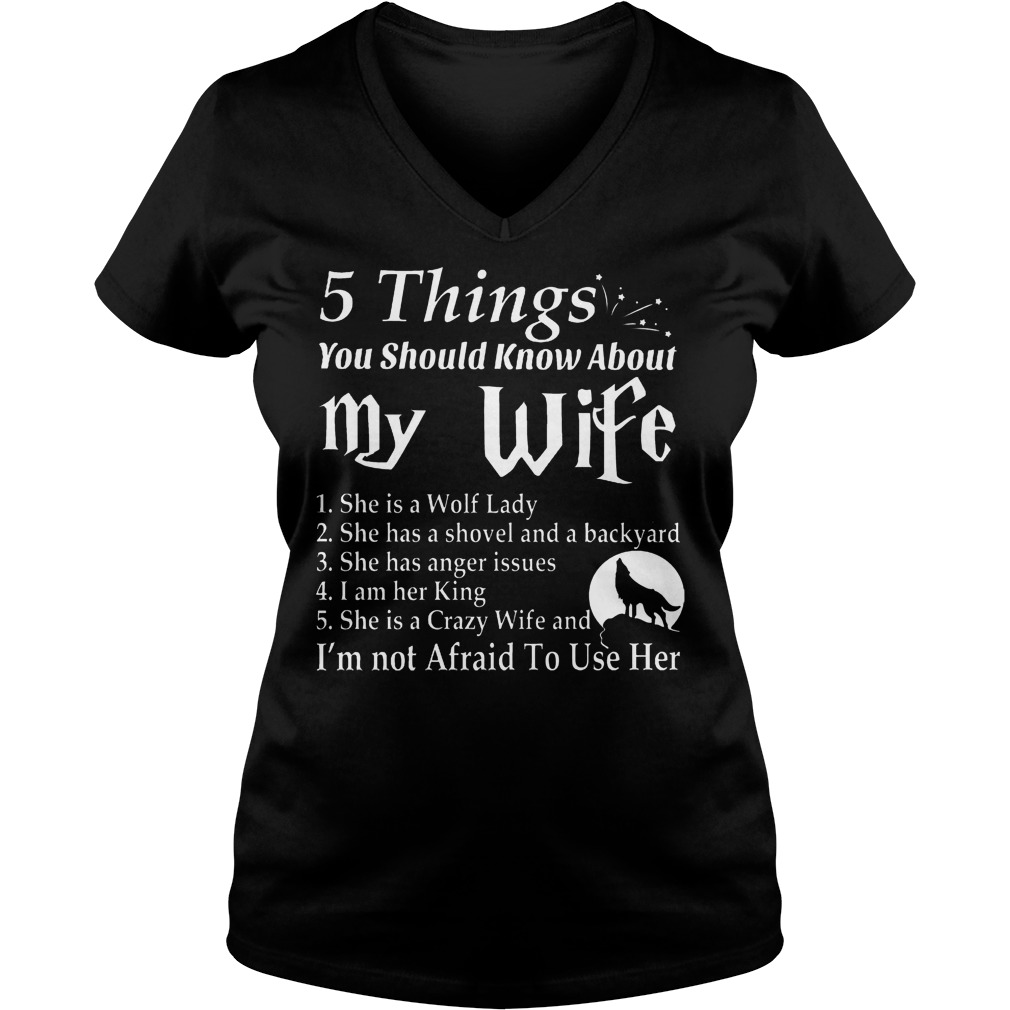 5 Things Know Wife Wolf Lady Vneck