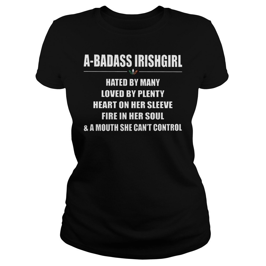 Abadass Irishgirl Ladies Tee