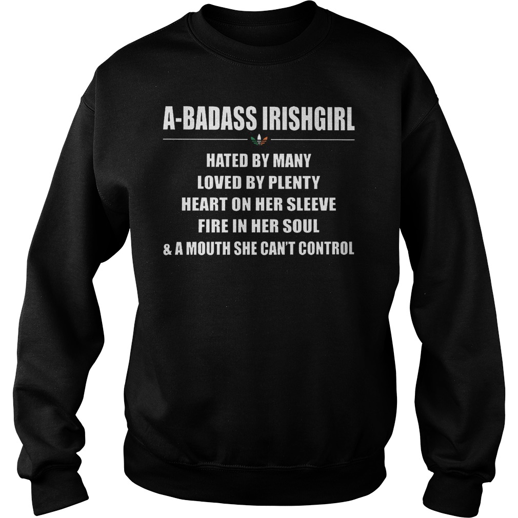 Abadass Irishgirl Sweat Shirt