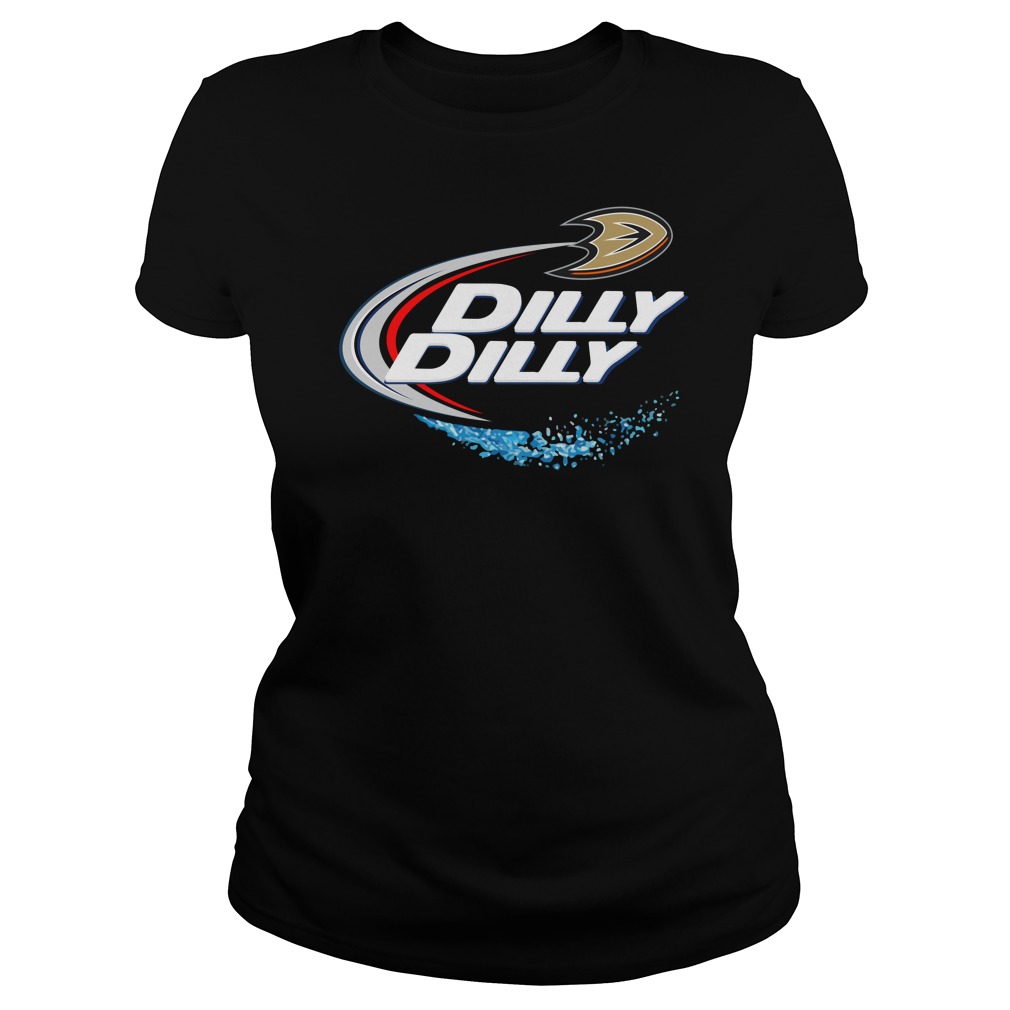 Anaheim Ducks Dilly Dilly Ladies Tee