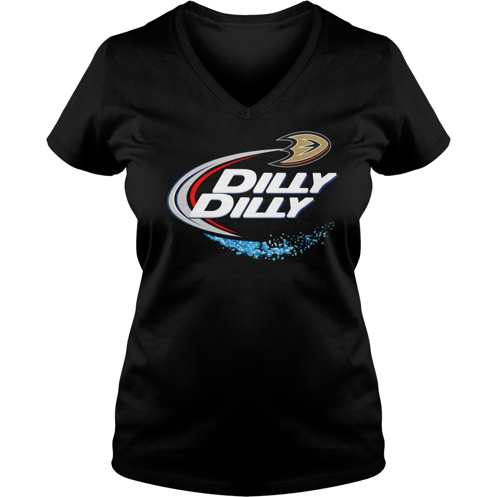 Anaheim Ducks Dilly Dilly Ladies V Neck