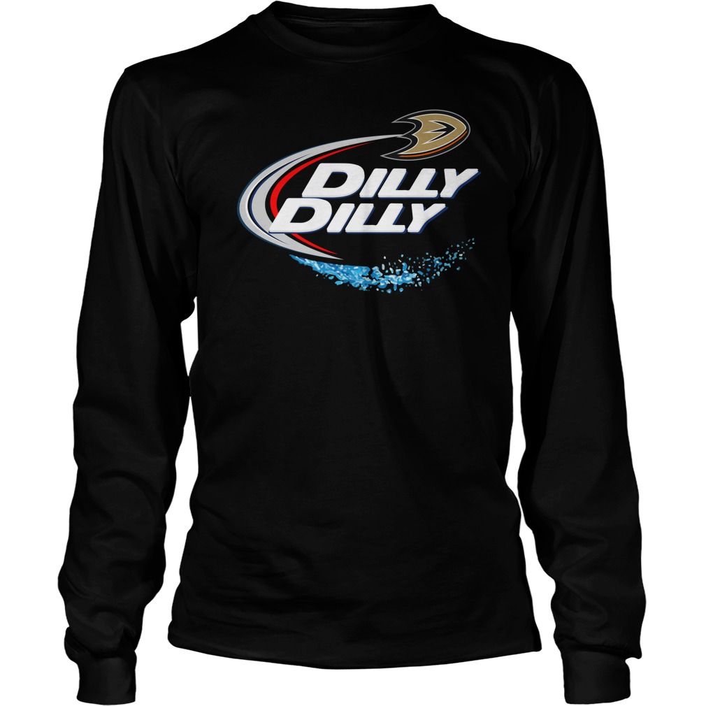 Anaheim Ducks Dilly Dilly Unisex Longsleeve Tee