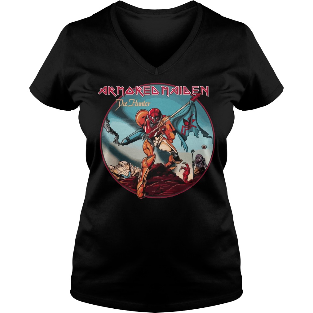 Armored Maiden Hunter Vneck