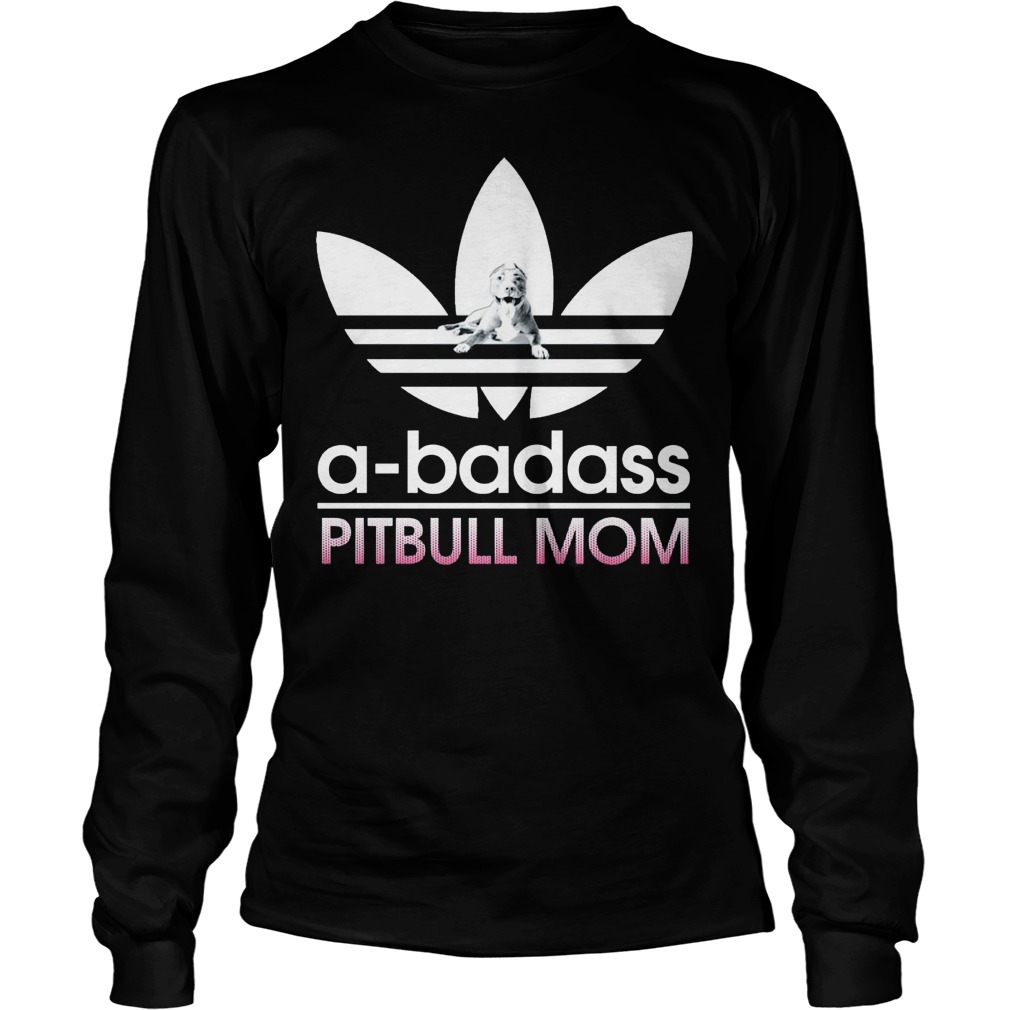 Badass Pibull Mom Unisex Longsleeve Tee
