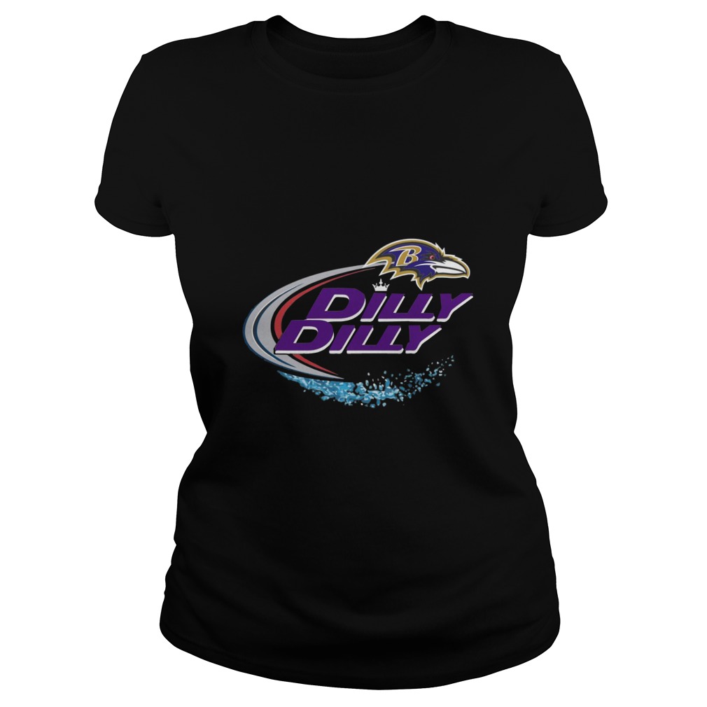 Baltimore Ravens Dilly Dilly Ladies Tee