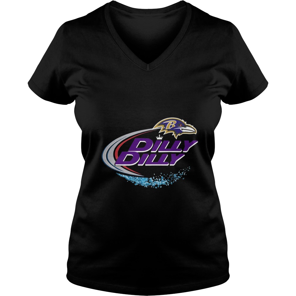 Baltimore Ravens Dilly Dilly V Neck