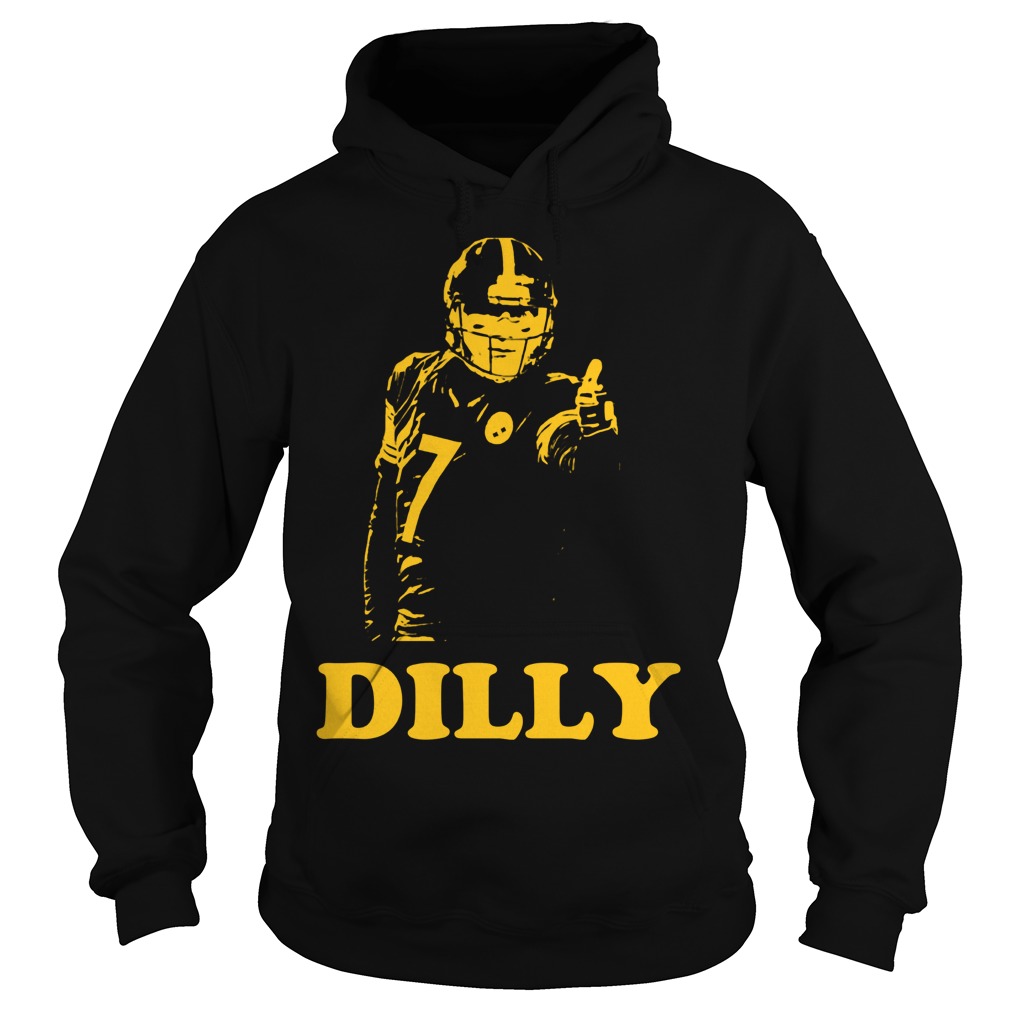 Ben Roethlisberger Dilly Dilly Silhouette Pittsburgh Football Hoodie