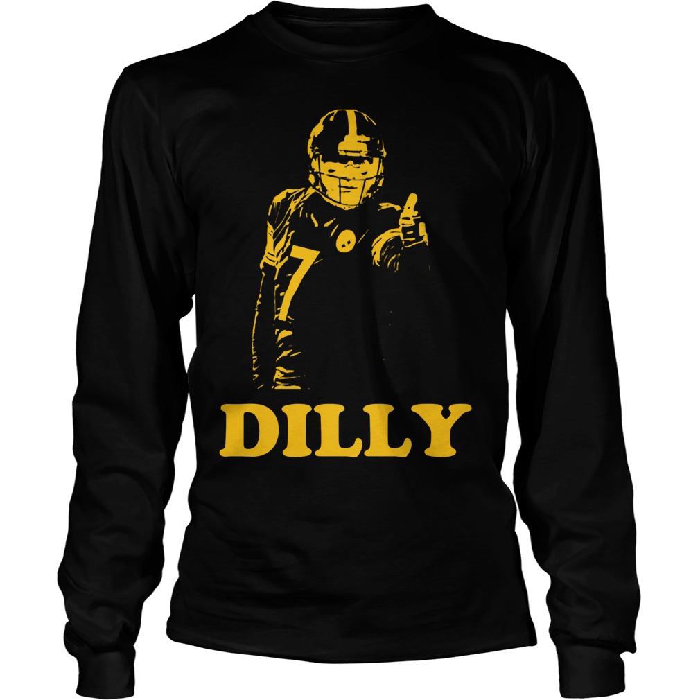 Ben Roethlisberger Dilly Dilly Silhouette Pittsburgh Football Longsleeve