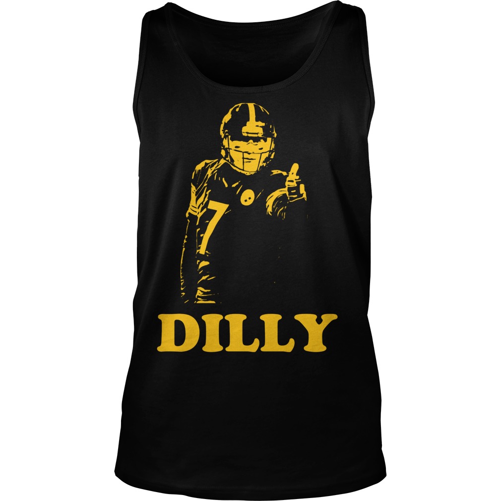 Ben Roethlisberger Dilly Dilly Silhouette Pittsburgh Football Tank Top