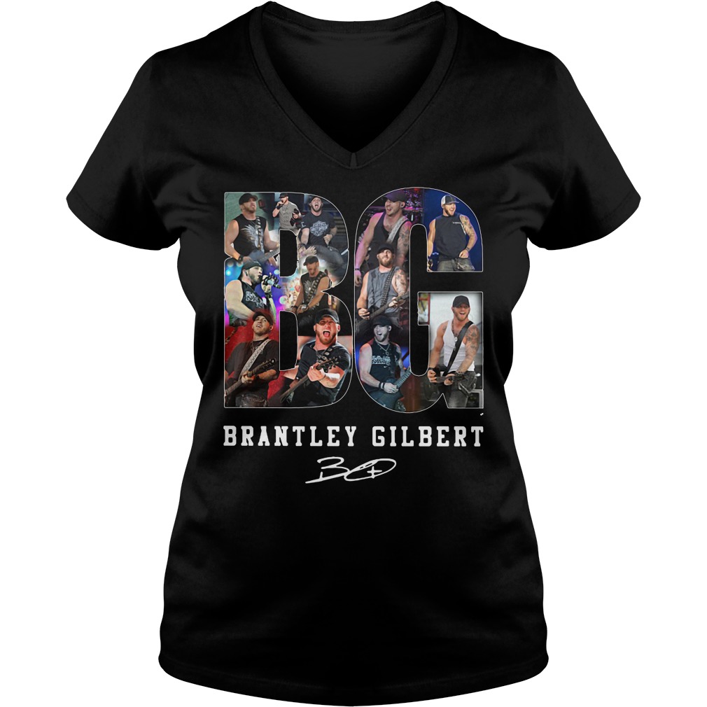Bg Brantley Gilbert Ladies V Neck