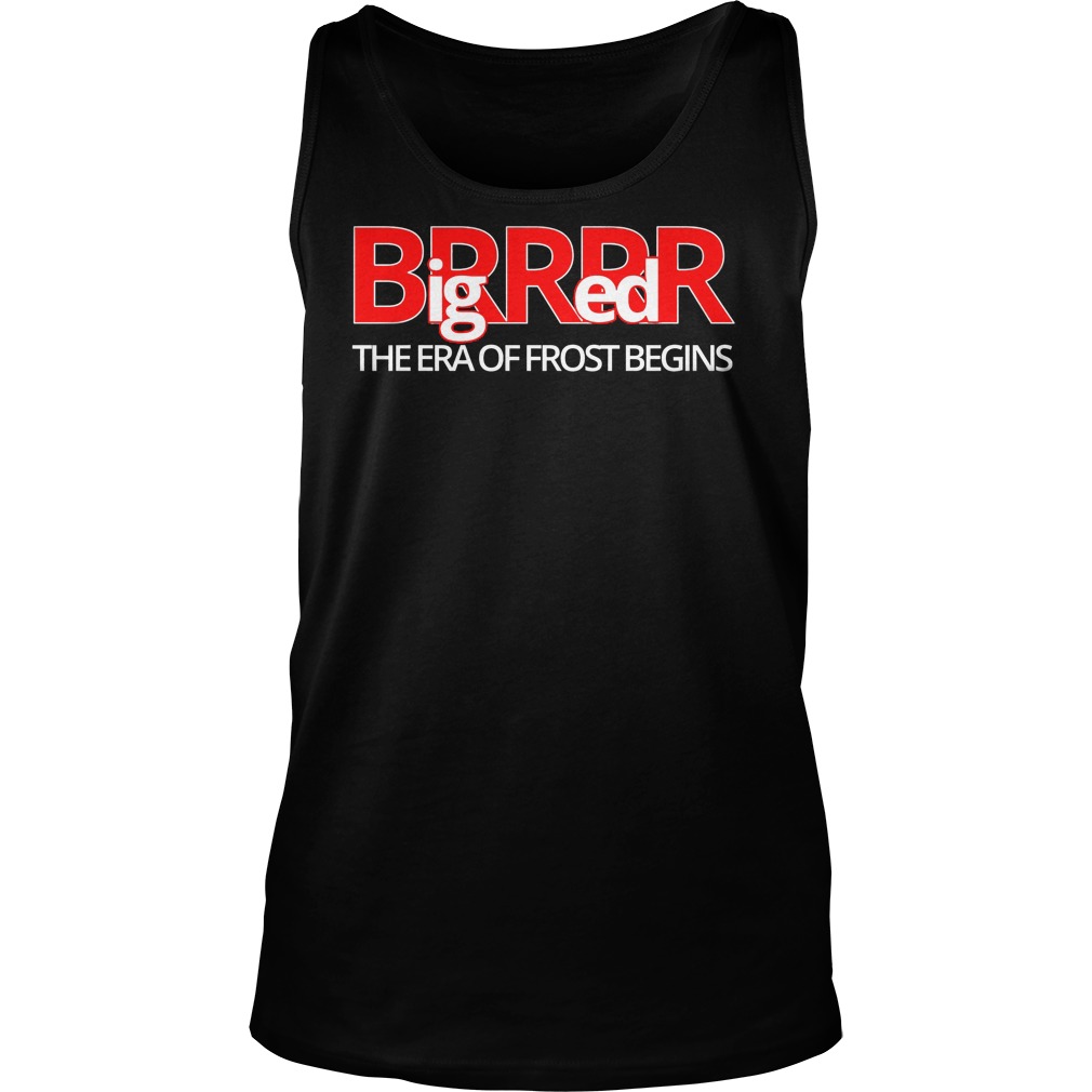 Big Red Brrr Era Frost Begins Unisex Tank Top