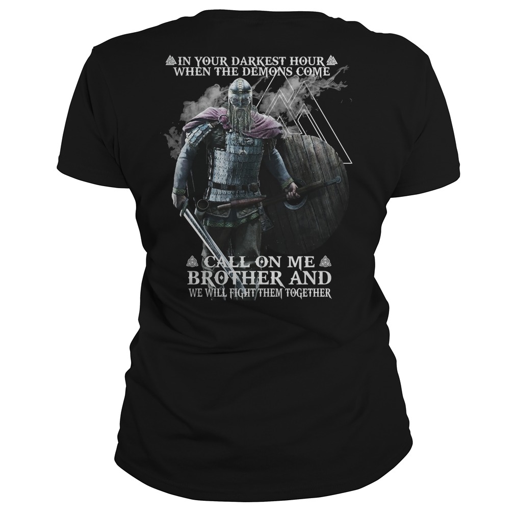 Brother Vikings Darkest Hour Demons Come Call Brother Will Fight Together Ladies