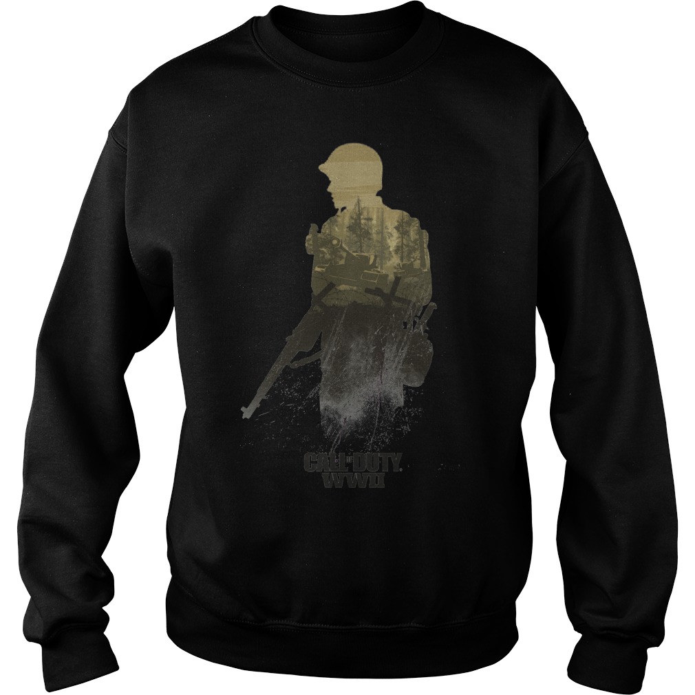 Call Duty Wwii Forest Front Line Sweater
