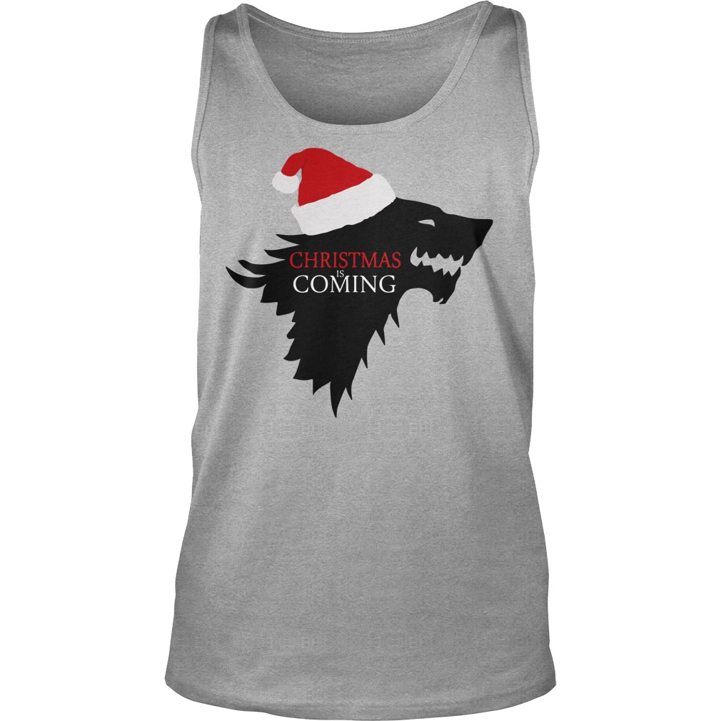 Christmas Coming Game Thrones Tanktop