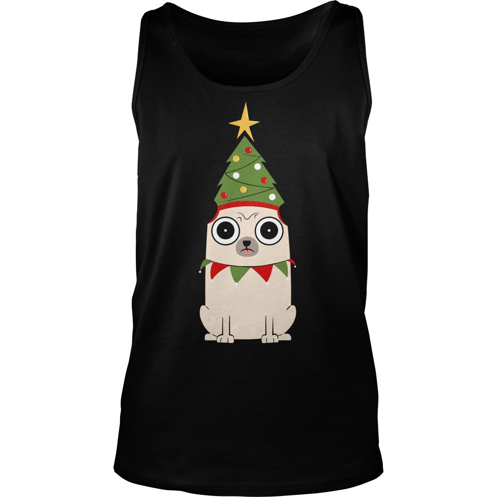 Christmas Pugs Sake Tank Top