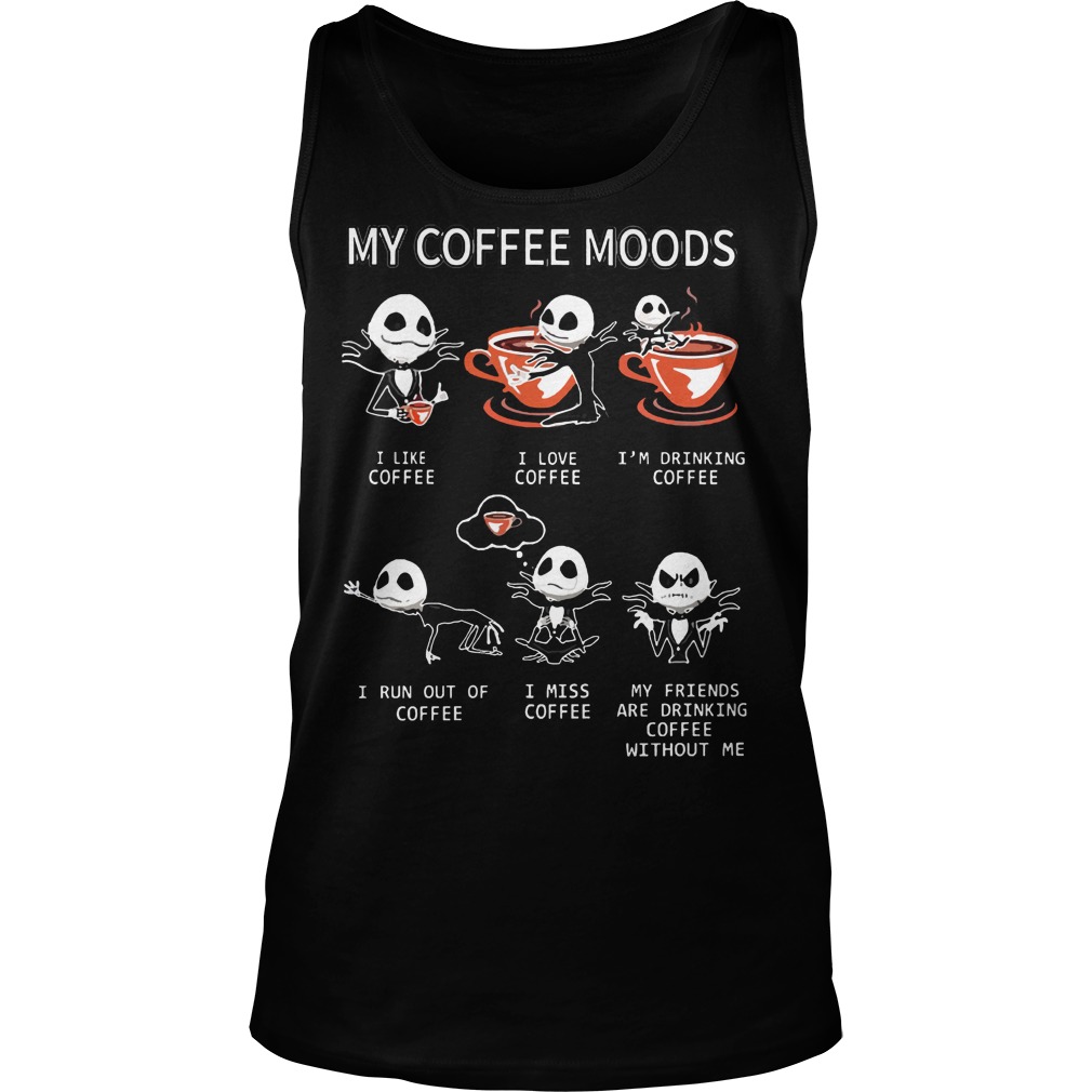 Coffee Moods Jack Skeleton Tank Top