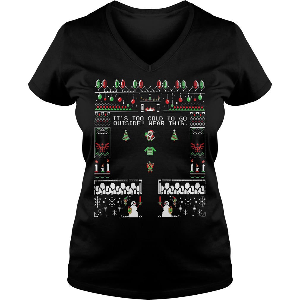 Cold Go Outside Wear V Neck