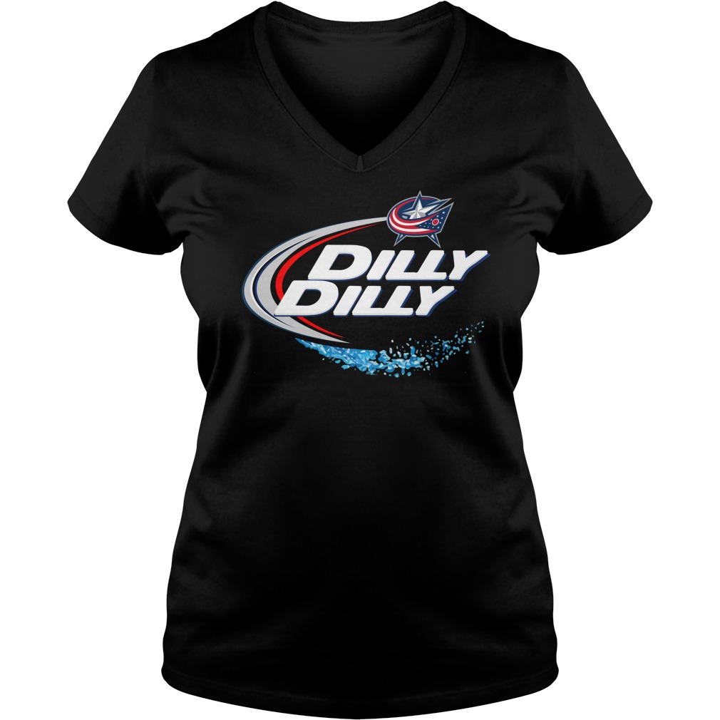 Columbus Blue Jackets Dilly Dilly V Neck