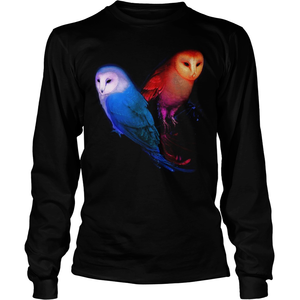 Couple Owl Longsleeve Tee