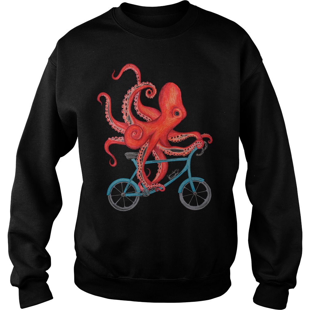 Cycling Octopus Sweater