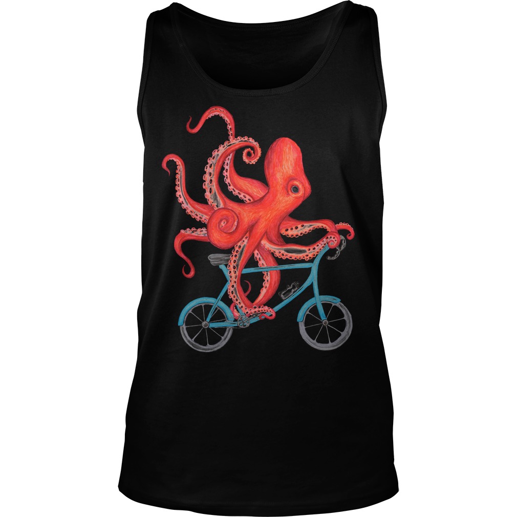 Cycling Octopus Tank Top