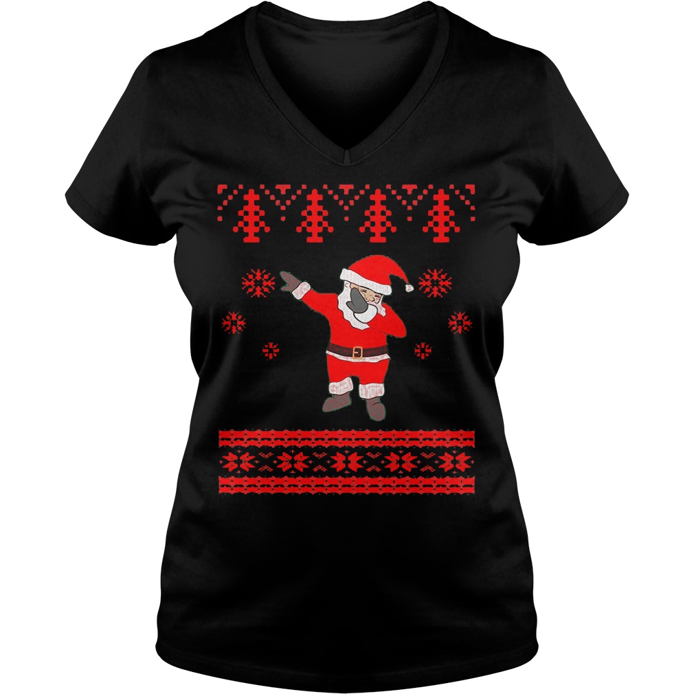 Dabbing Ladies V Neck