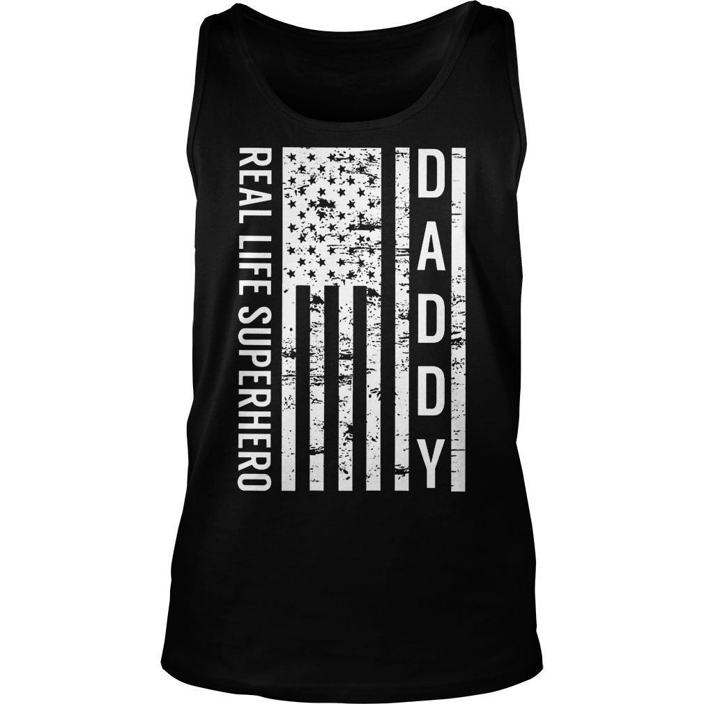 Daddy Real Life Superhero Tank Top