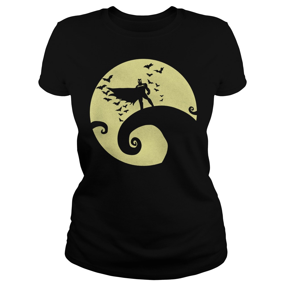 Dark Knightmare Christmas Ladies Tee