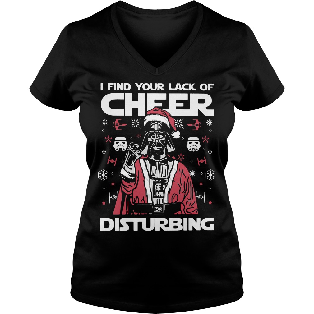 Darth Vader Mashup Santai Find Lack Cheer Disturbing Vneck