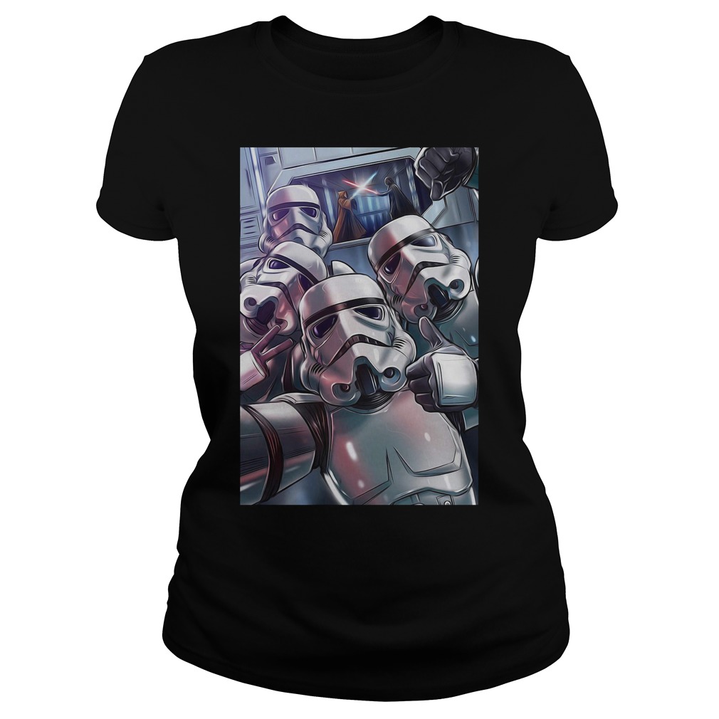 Darth Vader Stormtrooper Selfie Ladies