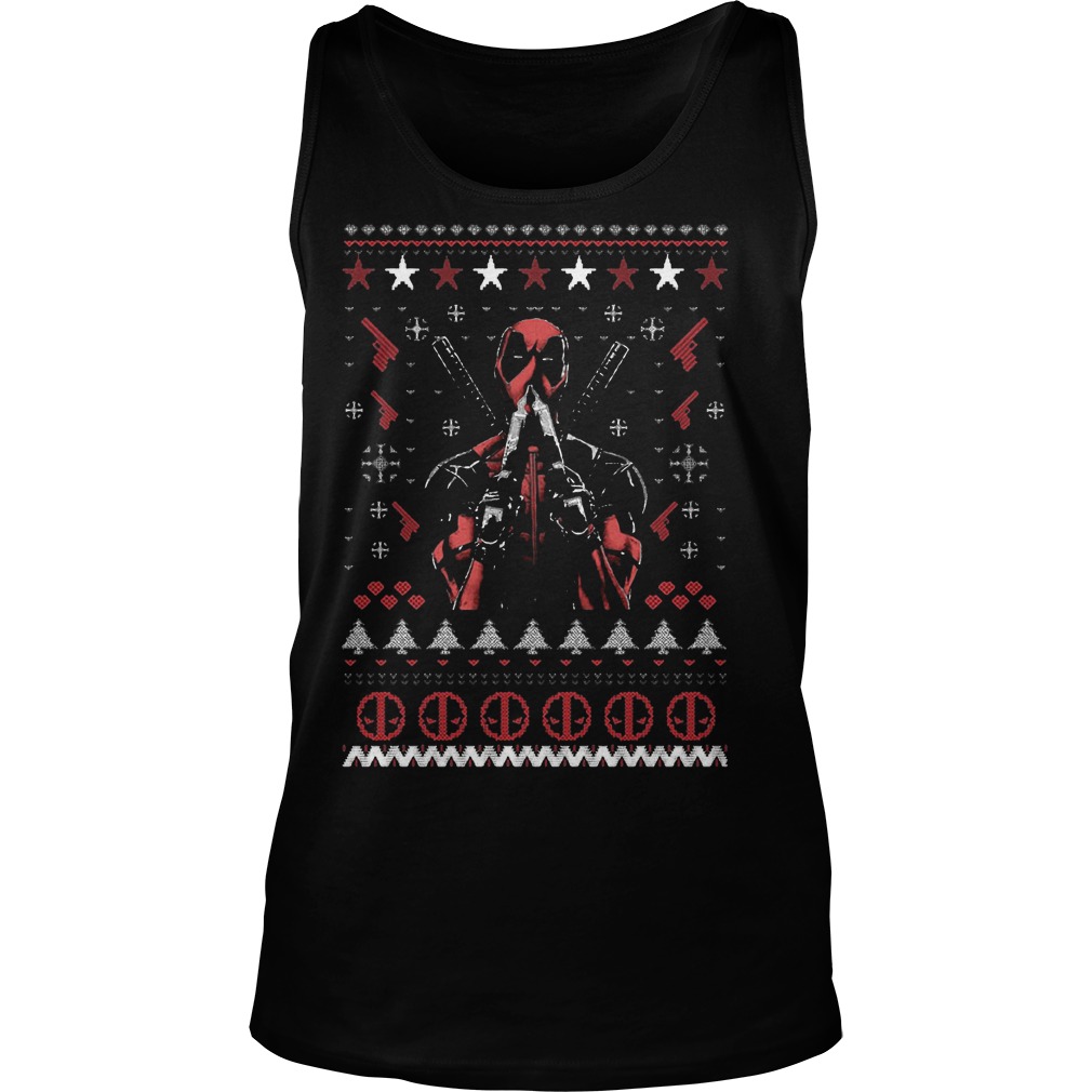 Deadpool Christmas Gifts Enjoy Xmas Unisex Tank Top