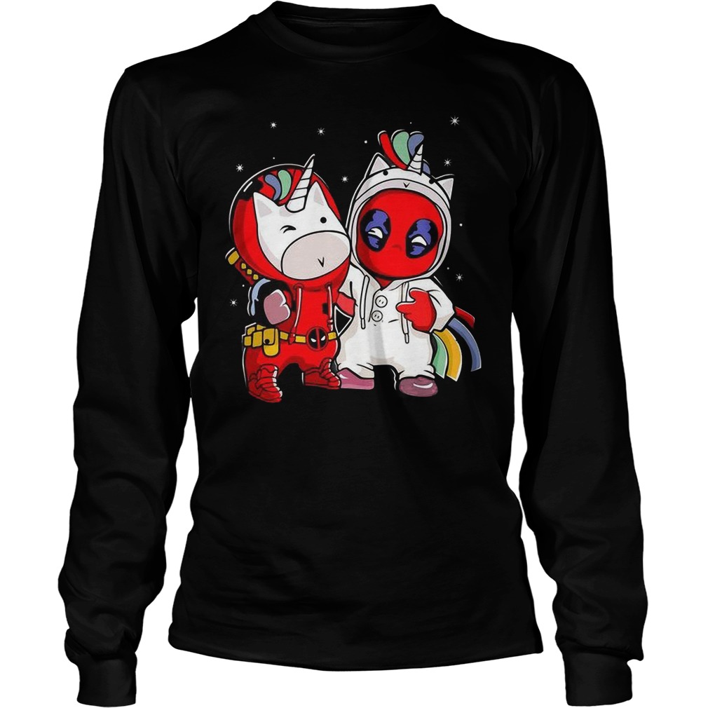 Deadpool Swap Unicorn Unisex Longsleeve Tee