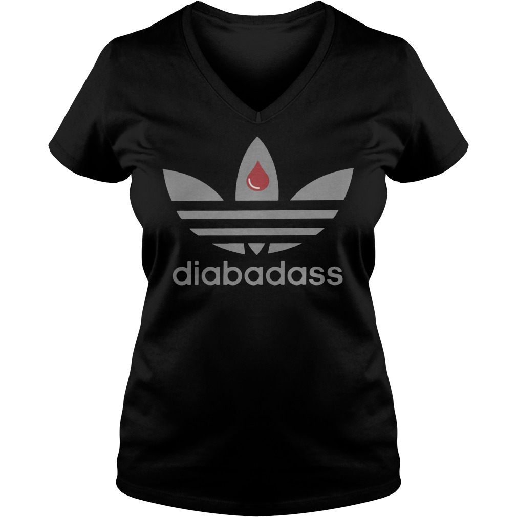 Diabadass Adidas Logo Vneck
