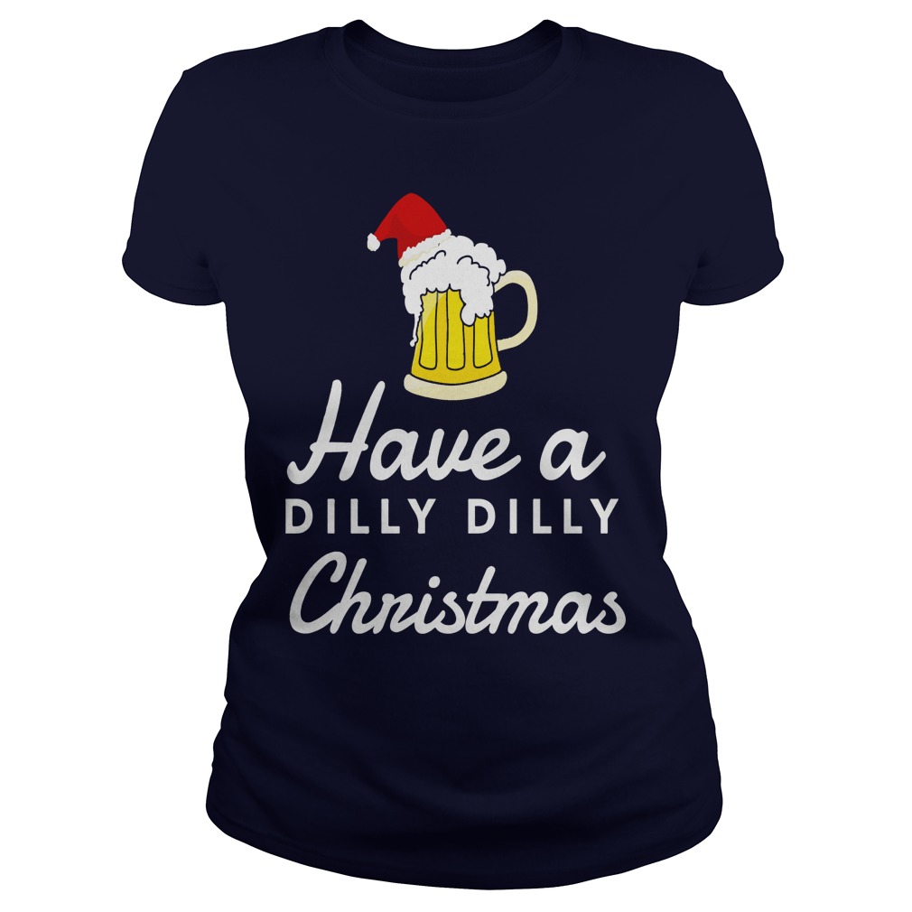 Dilly Dilly Christmas Ladies Tee