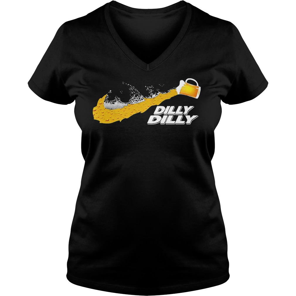 Dilly Dilly Just Beer Vneck
