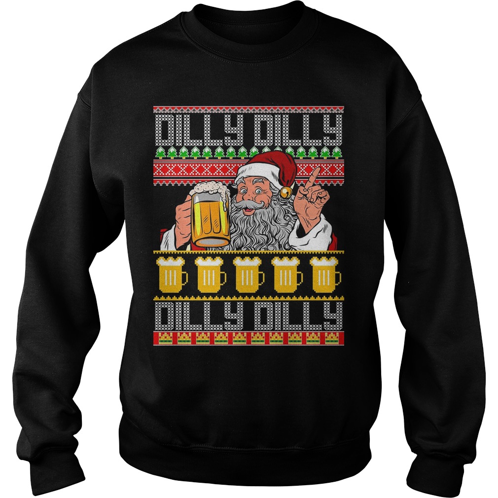 Dilly Dilly Santa Beer Ugly Christmas Sweater
