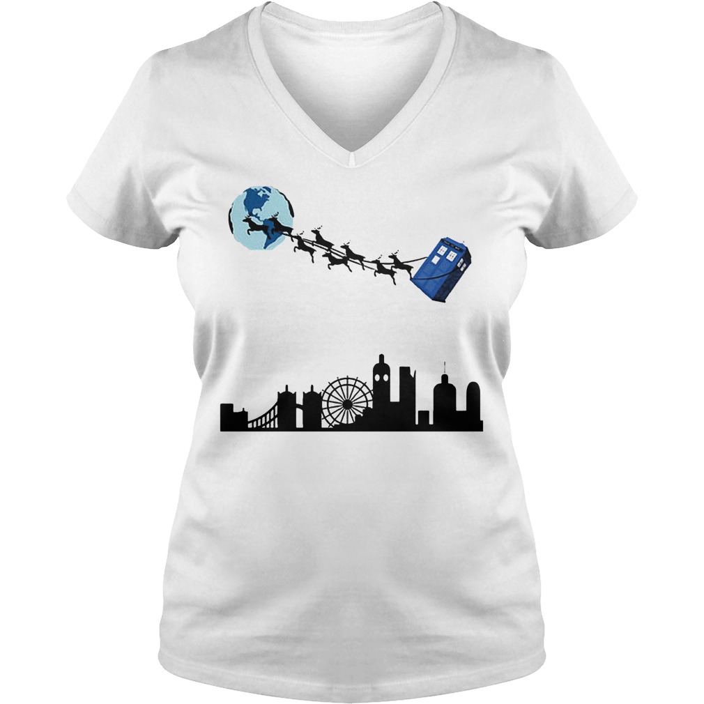 Doctor Reindeer V Neck