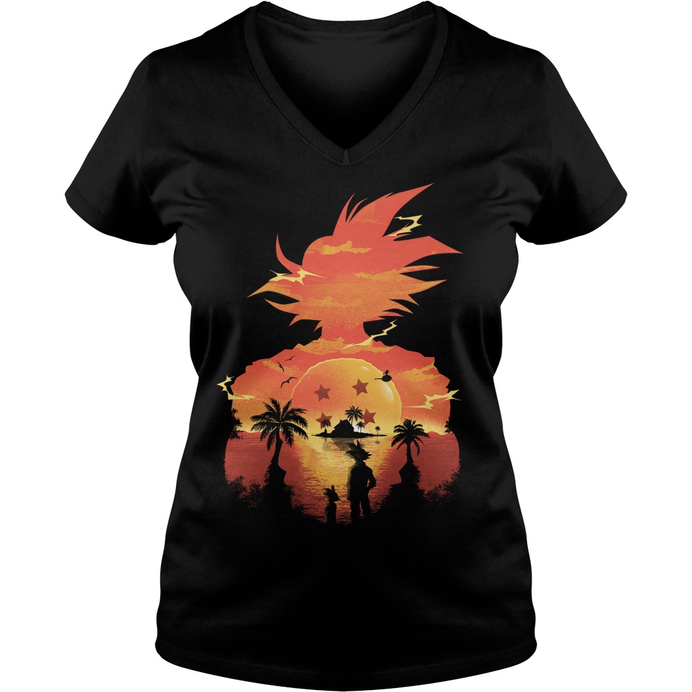 Dragon Ball Beautiful Ladies V Neck