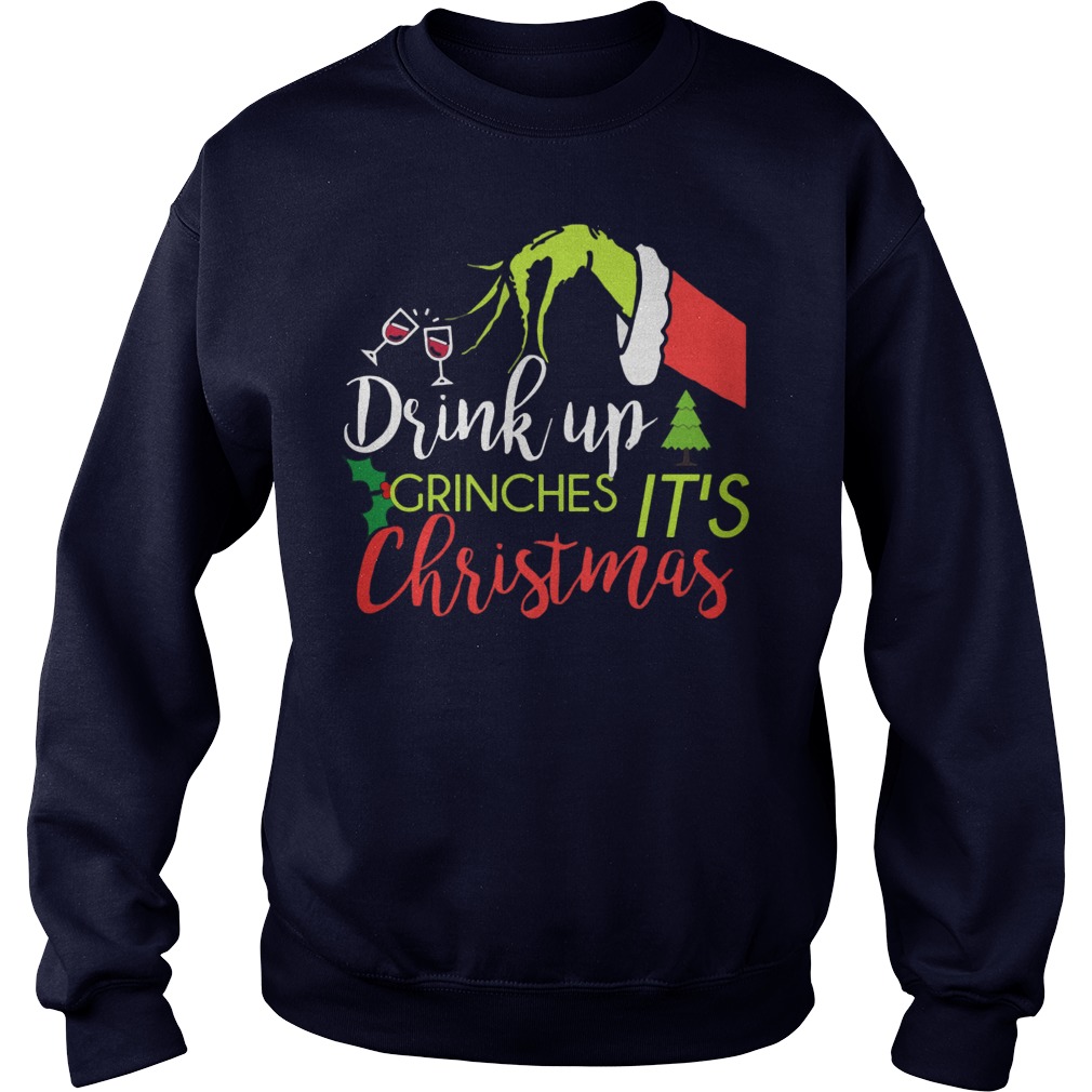 Drink Grinches Christmas Longsleeve Tee