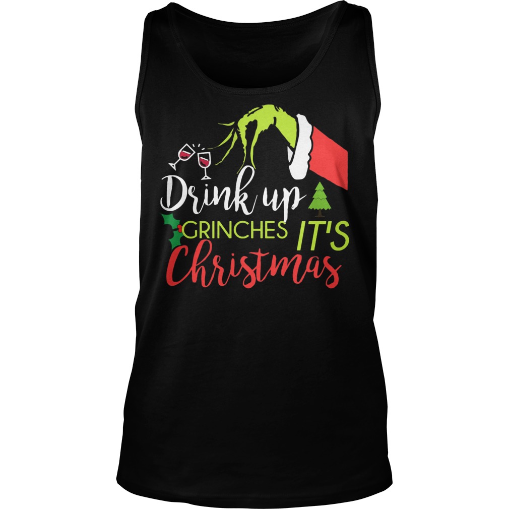 Drink Grinches Christmas Tank Top