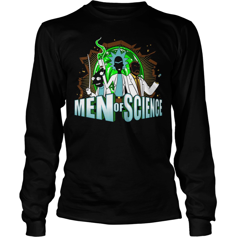 Einstein Hawking Tyson Rick Men Science Longsleeve Tee