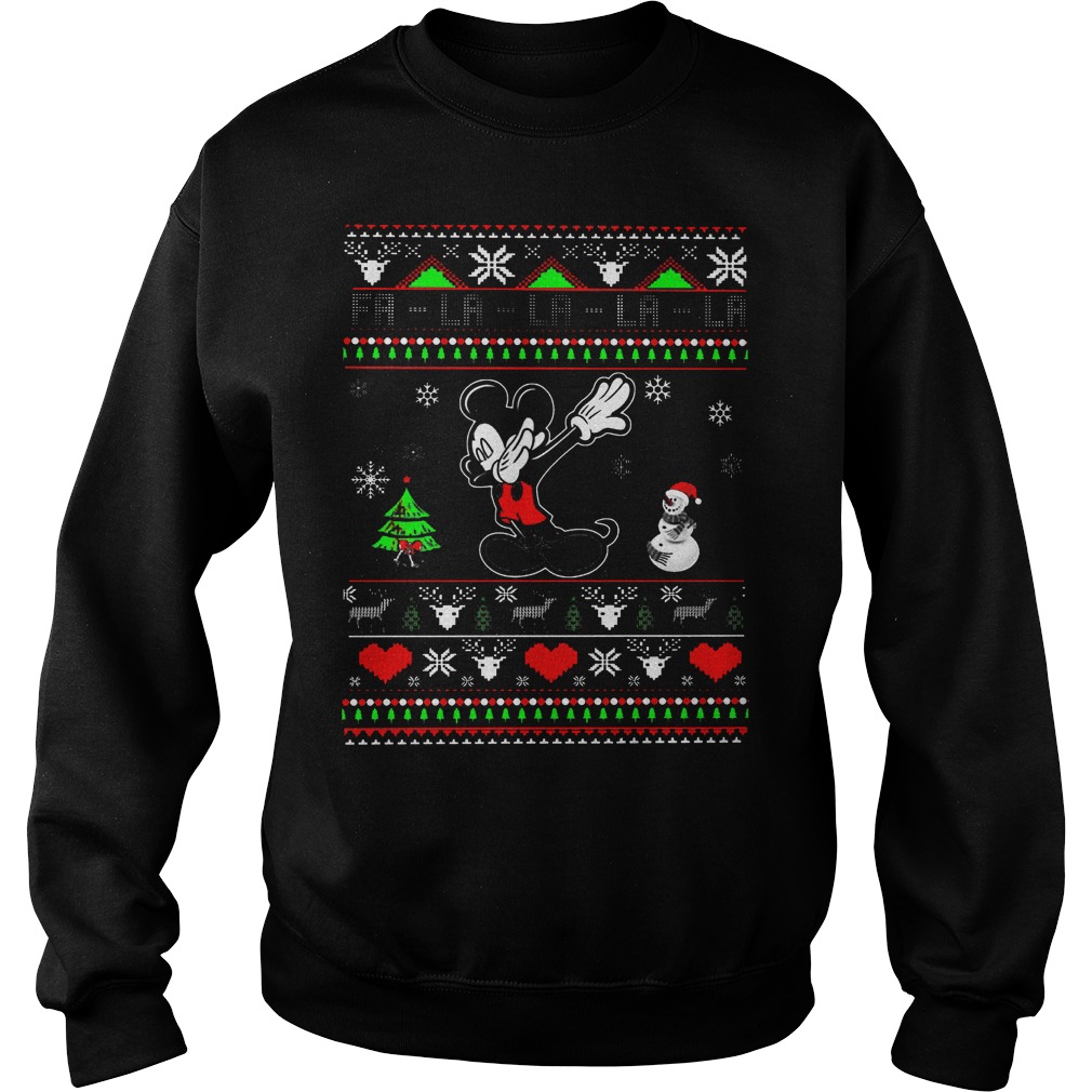 Fa La La La La Mickey Mouse Sweater