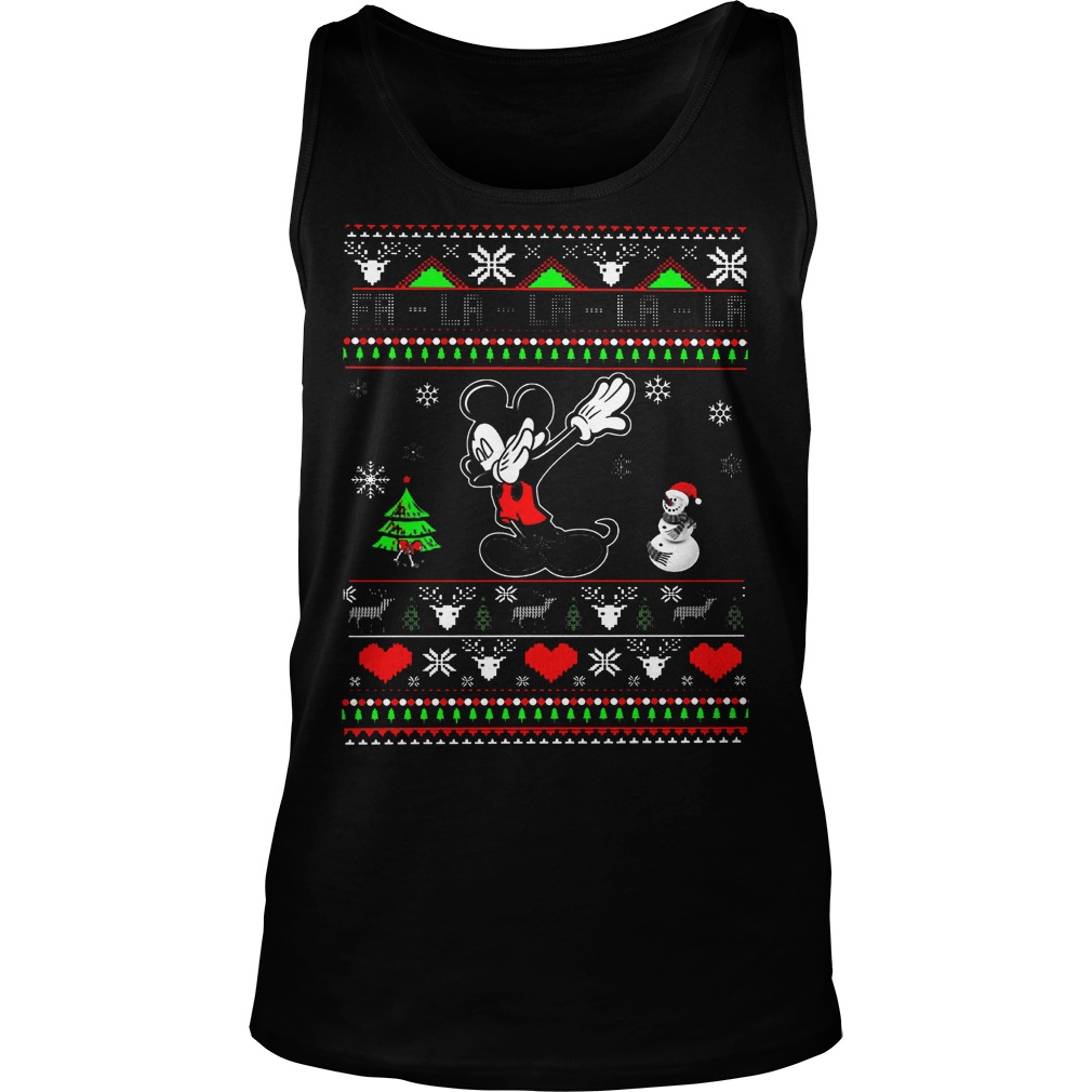 Fa La La La La Mickey Mouse Tanktop