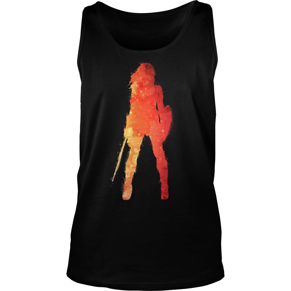 Fire Wonder Woman Unisex Tank Top